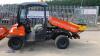 2008 KUBOTA RTV900 4wd diesel UTV c/w hydraulic rear tipping body, front mounted snow plough, rear mounted snow ex gritter & control box (s/n 61866) (All hour and odometer readings are unverified and unwarranted) - 22