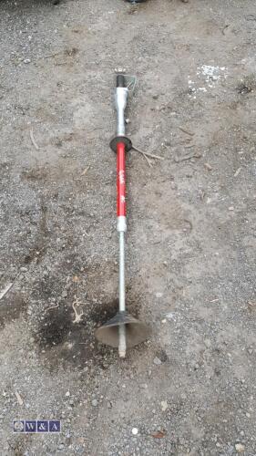 Pneumatic soil pick