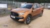 2019 FORD RANGER WILDTRAK ECOBLUE4 automatic 4x4 double cab pick-up with full leather seats (SK69 RKJ)(MoT 27th October 2023)(V5 & spare key in office)(CATEGORY S INSURANCE LOSS) (All hour and odometer readings are unverified and unwarranted)