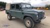 2015 LAND ROVER DEFENDER 110TD D/C 6-speed manual,long wheel base utility 4-door (YR65 WUU) (MoT 5th October 2023) (one owner)(V5, MoT & spare key in office) (All hour and odometer readings are unverified and unwarranted) - 6