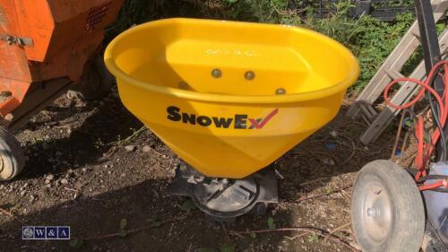 SNOW EX mounted spreader c/w mounting brackets & wiring etc