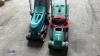 2 x electric rotary mowers c/w collection boxes (BOSCH/QUALCAST) - 2