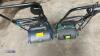 2 x electric scarifiers c/w 1 x collection box - 3