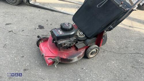 SPIRIT 375 petrol rotary mower c/w collection box