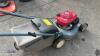 HONDA IZY petrol rotary mower c/w collection box - 2