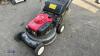 HONDA HRD536 petrol rotary mower c/w collection box