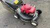 HONDA HRD536 petrol rotary mower c/w collection box - 3