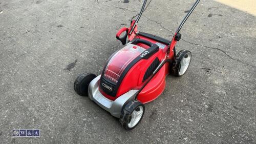 COBRA battery rotary mower