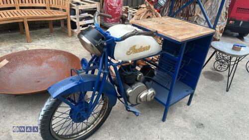 INDIANA motorcycle (blue)