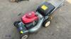 HONDA IZY petrol rotary mower c/w collection box - 5