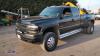 2001 CHEVROLET GMC automatic double cab left hand drive diesel pickup with full leather seats, twin reel wheels & twin exhaust stack (X803 NNK)(Black)(MoT 2nd March 2024)(V5 & large bag of history in office) (All hour and odometer readings are unverified - 4