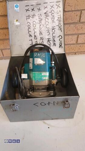 MAKITA 3612C 240v router c/w case