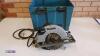 MAKITA 5703R 110v circular saw c/w case