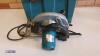 MAKITA 5703R 110v circular saw c/w case - 2