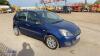 2008 FORD FIESTA STYLE CLIMATE 5-speed manual petrol 5dr hatchback car (NL58 RVX)(V5 in office) (All hour and odometer readings are unverified and unwarranted) - 5