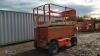 2002 JLG 4069LE battery scissor lift (fleet no. SL4001) (s/n 2000101629)