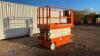 2016 SNORKEL S4726E battery scissor lift (s/n 1000092)