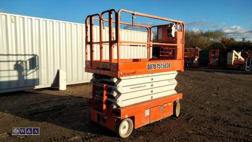 2016 SNORKEL S4732E battery scissor lift (s/n 1000051)