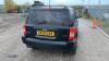 2009 JEEP PATRIOT CRD LIMITED 6-speed manual diesel 4wd c/w full leather (SA59 UAV)(MoT 14th March 2024) (All hour and odometer readings are unverified and unwarranted) - 8