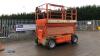 2002 JLG M40/69LE battery scissor lift (s/n 200107537)