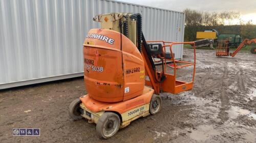 2012 JLG TOUCAN 10E battery boom lift (s/n A300035162) (fleet no. MB2602)