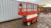 2015 SNORKEL S2632E battery scissor lift (s/n S2632E01200113) (fleet no. X26N25)