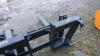 Pallet forks c/w euro brackets - 5