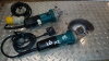 2 x MAKITA 9554NB grinders (240v & 110v) - 2