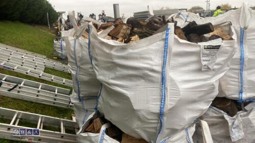 2 x bulk bags of logs