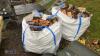 2 x bulk bags of logs - 2