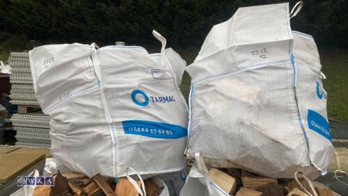 2 x bulk bags of logs