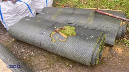 2 x rolls of astroturf