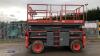 2017 SKYJACK SJ8841RT diesel driven scissor lift (s/n 40002318) - 2