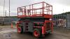 2017 SKYJACK SJ8841RT diesel driven scissor lift (s/n 40002318) - 3