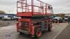 2017 SKYJACK SJ8841RT diesel driven scissor lift (s/n 40002318) - 6