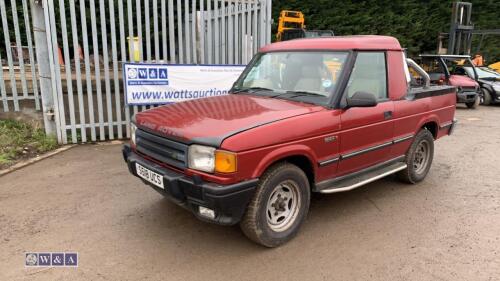 1998 LAND ROVER DISCOVERY 300tdi 5-speed manual diesel pick-up with full leather (S518 UCS)(MoT 22nd May 2024)(V5 in office) (All hour and odometer readings are unverified and unwarranted)