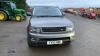 2010 LAND ROVER RANGE ROVER SPT SE TDV6 A automatic diesel with full leather, rear privacy glass (YY10 HWK)(MoT 13th November 2024)(V5 MoT spare key & manuals in office) (All hour and odometer readings are unverified and unwarranted) - 3