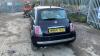 2015 FIAT 500 LOUNGE 1.3 5-speed manual petrol 3dr hatchback car (WN64 TKO)(MoT 29th January 2024)(V5 in office) (All hour and odometer readings are unverified and unwarranted) - 9