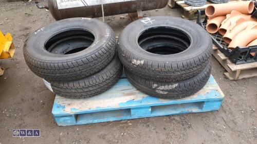 4 x FEDERAL tyres (185-80 R14)