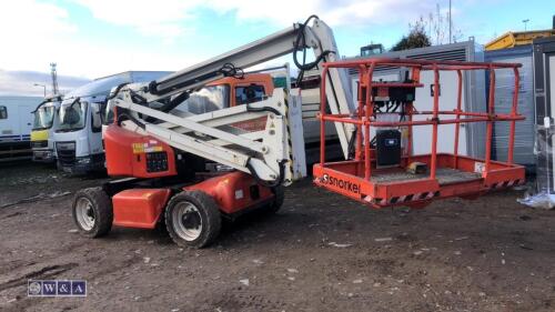 SNORKEL A46JE battery boom lift (s/n 10650) (Fleet no. A46JE02)