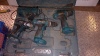 3 x MAKITA cordless drills & case