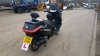 2012 PIAGGIO XEVO 125 scooter, 325 recorded kms (YS12 CXH) (Black) (New keepers slip & Manual in office) - 4