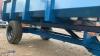 4t single axle tipping trailer c/w tipping pipe & LED lights - 18