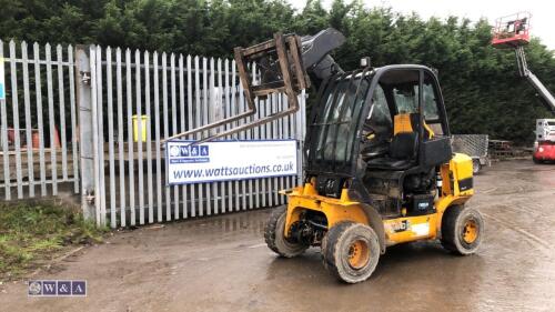 2008 JCB TLT30D 4wd telehandler c/w panels (hydraulic oil leak) (All hour and odometer readings are unverified and unwarranted)