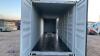 40' shipping container with rear and side doors (unused) - 9