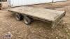 IFOR WILLIAMS LM146 14ft flatbed trailer - 2