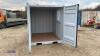 8' container c/w door & window, side door entance (2490 x 1970 x 2190) (unused) - 6