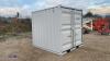 9' container c/w door & window, side door entrance (2740 x 2200 x 2510) (unused) - 2