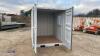 9' container c/w door & window, side door entrance (2740 x 2200 x 2510) (unused) - 6