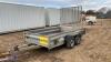 INDESPENSION 10' x 6' 2.6t twin axle plant trailer (s/n 20943)